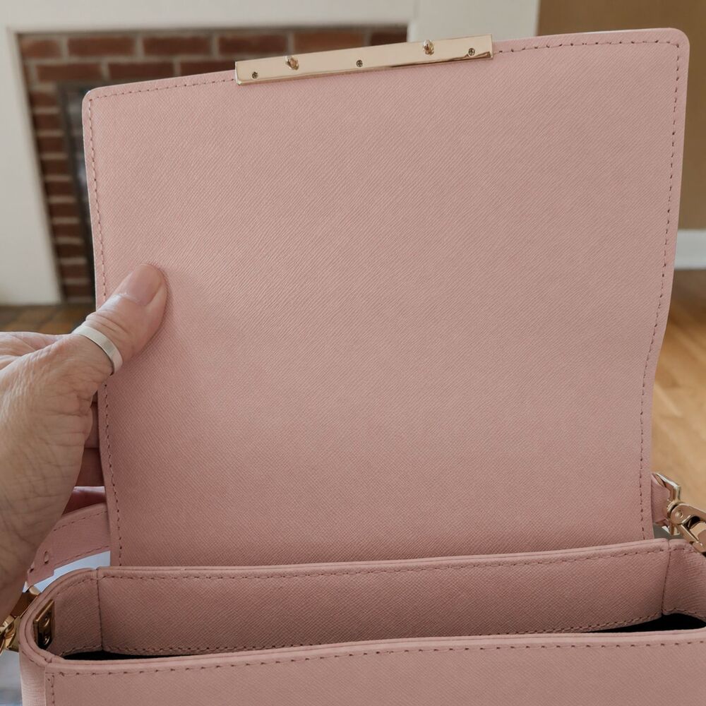 Kate Spade New York Make It Mine Byrdie Crossbody Bag Dusty Pink Pristine Clean - Picture 6 of 8